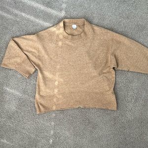 Casual Tan Sweater